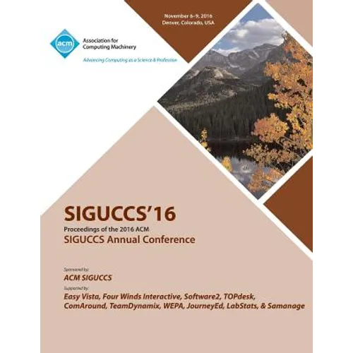 SIGUCCS 16 ACM Annual SIGUCCS Conference