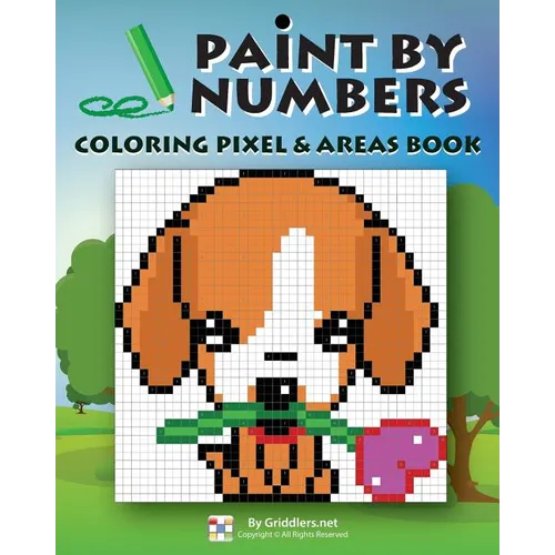 Paint by Numbers: Coloring Pixel & Areas Book