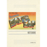 Vintage Lined Notebook Greetings from Delaware, Water Gap, Pennsylvania - Paperback