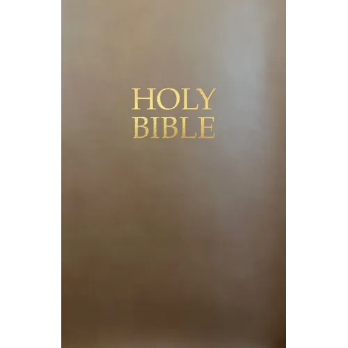 Kjver Gift and Award Holy Bible, Deluxe Edition, Coffee Ultrasoft