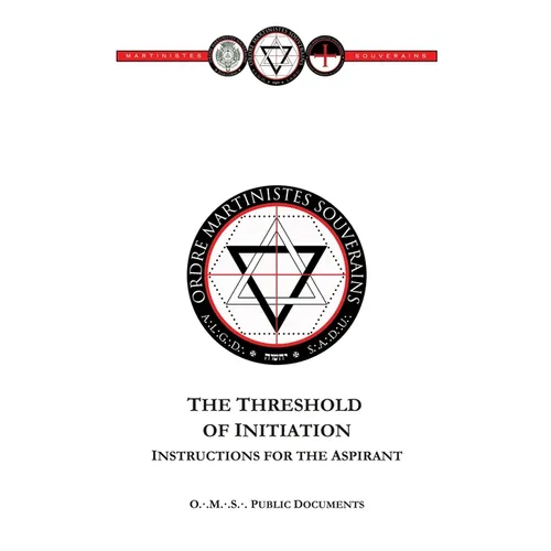 Threshold of Initiation: Instructions for the Aspirant