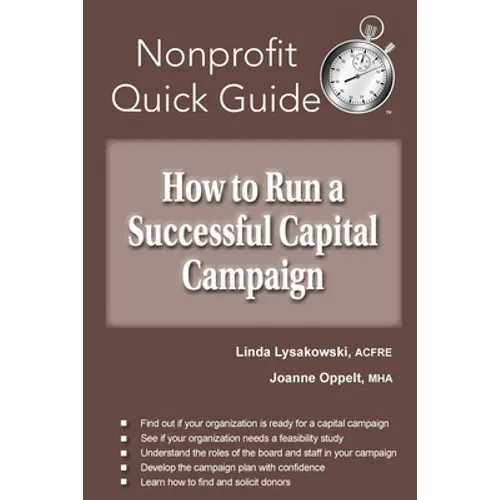 How to Run a Successful Capital Campaign