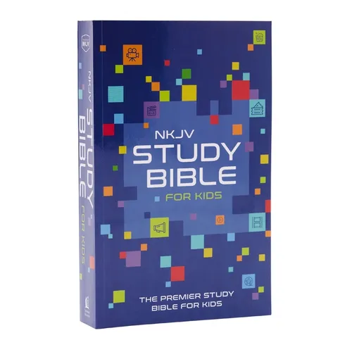 NKJV Study Bible for Kids, Softcover: The Premier Study Bible for Children (Ages 7-12)