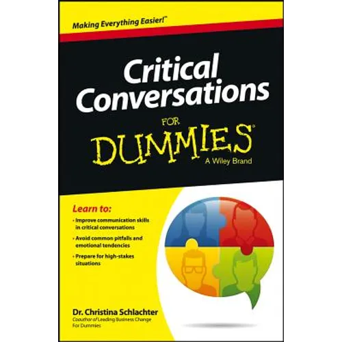 Critical Conversations For Dummies