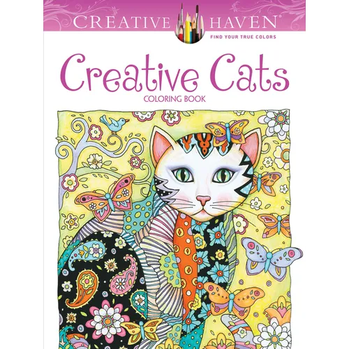 Creative Haven Creative Cats Coloring Book