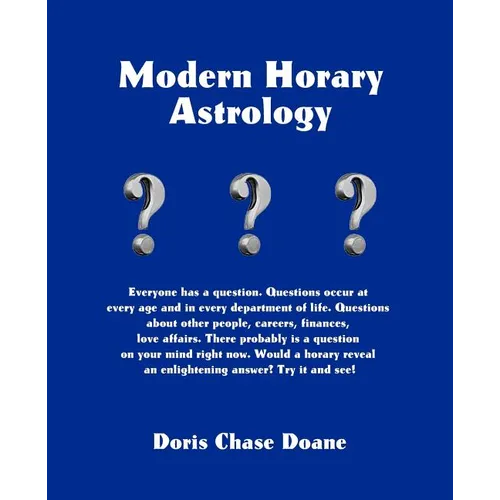 Modern Horary Astrology