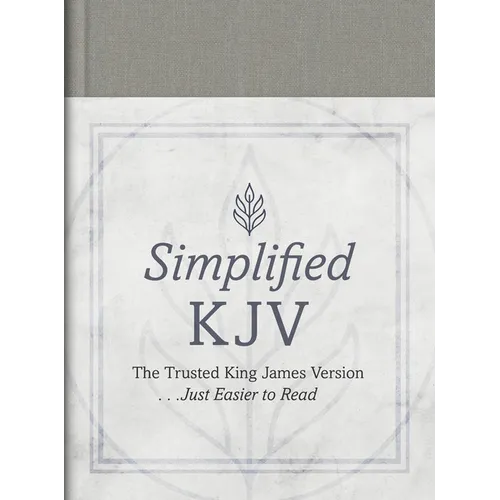 The Barbour Simplified KJV [Pewter Branch]