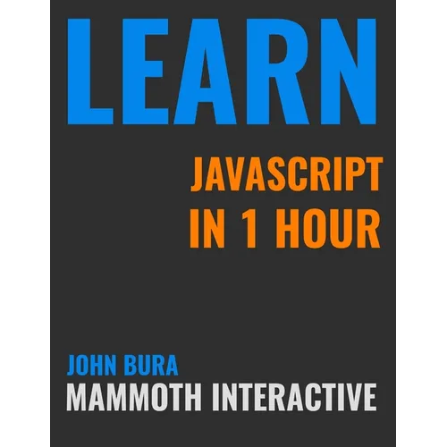 Learn Java Script In 1 Hour