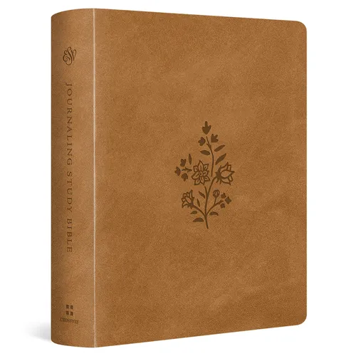 ESV Journaling Study Bible (Trutone Over Board, Nubuck Caramel)