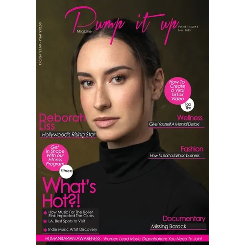 Pump it up Magazine: Brazilian Sensation: Deborah Liss Shines as Hollywood's Rising Star!