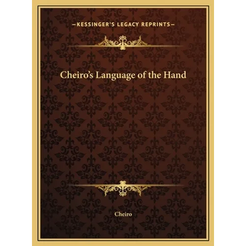 Cheiro's Language of the Hand