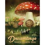 Dreamlings Magical Coloring Book: Adult Coloring Book Wonderful Dreamland A Magical Coloring, Relaxing Fantasy Scenes and Inspiration