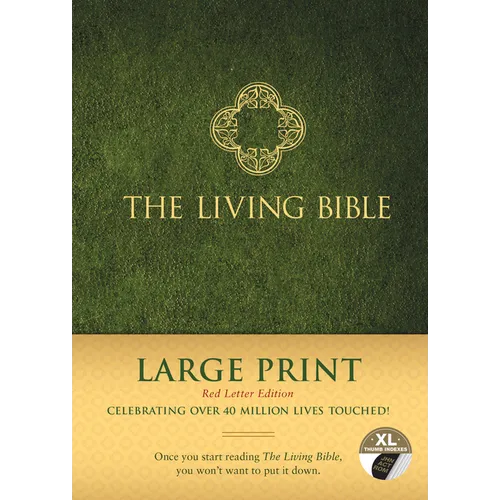 The Living Bible Large Print Red Letter Edition