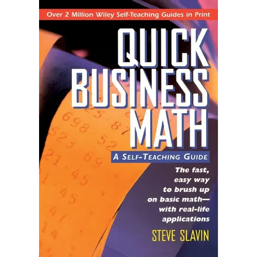 Quick Business Math: A Self-Teaching Guide