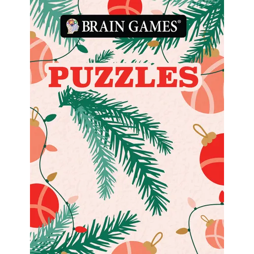 Brain Games - Take-Along - Christmas Puzzles (Trim the Tree Design)