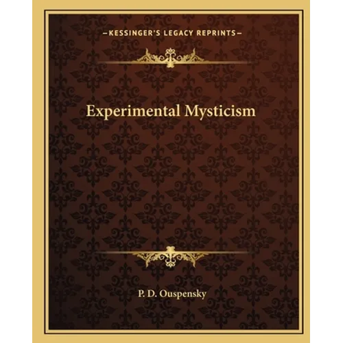 Experimental Mysticism