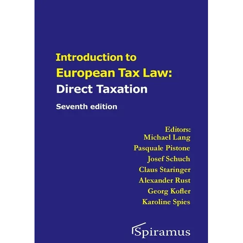Introduction to European Tax Law on Direct Taxation