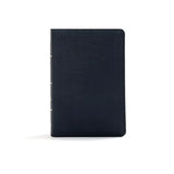 KJV Large Print Compact Reference Bible, Black Leathertouch - Imitation Leather