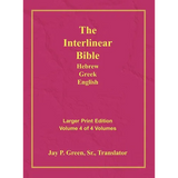 Interlinear Hebrew Greek English Bible-PR-FL/OE/KJV Large Print Volume 4 - Hardcover