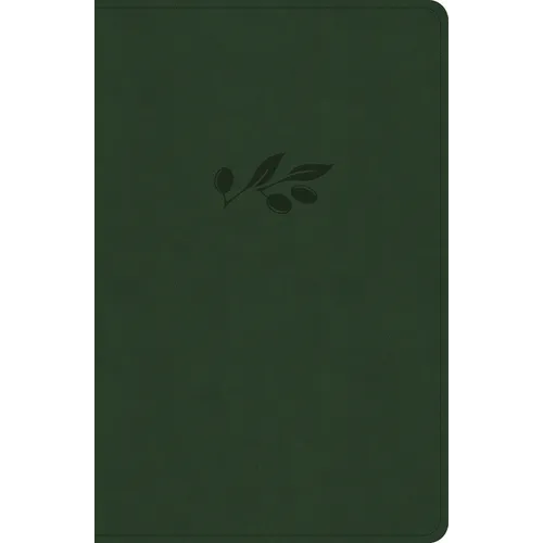 NASB Verse-By-Verse Reference Bible, Olive Leathertouch