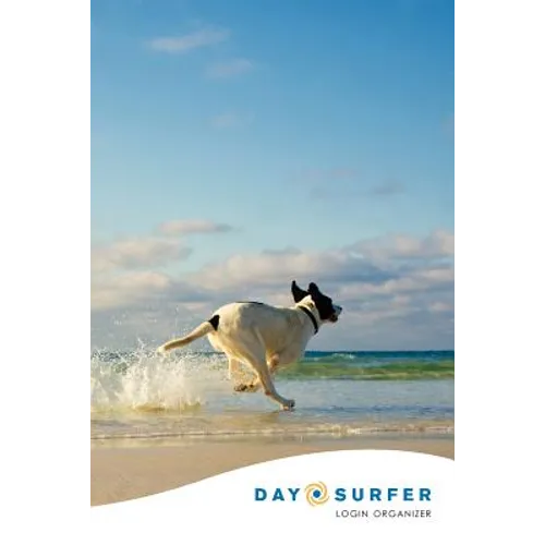 Day Surfer Login Organizer (Dog Running on the Beach)