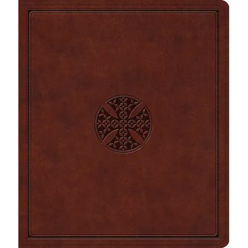 ESV Journaling Bible (Trutone, Brown, Mosaic Cross Design)