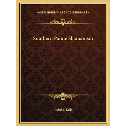 Southern Paiute Shamanism