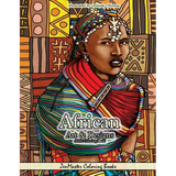 African Art and Designs: Adult Coloring book full of artwork and designs inspired by Africa - Paperback